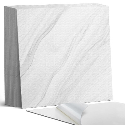 Samolepící dlaždice Vlnový vzor s mramorovým akcentem