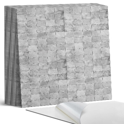 Samolepící dlaždice na podlahu Motiv dlaždic ve stylu kamene