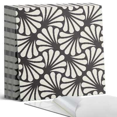 Samolepící dlaždice na podlahu Stylový vzor s listy