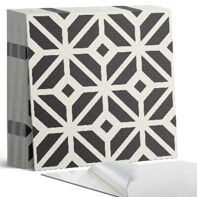 Samolepící dlaždice Geometrie kosočtverců v moderní verzi