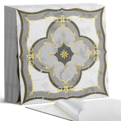 Vinylové dlaždice Elegantní design s bohatými dekoracemi