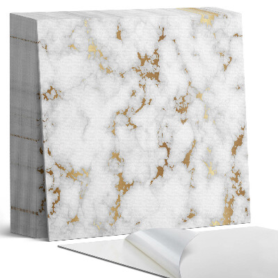 Samolepící dlaždice na podlahu Mramor s jemnými žilkami