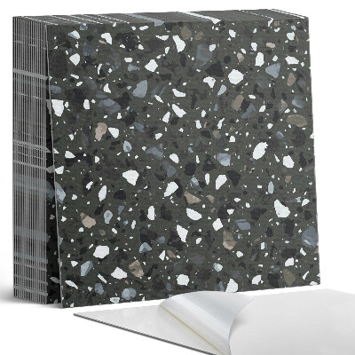 Vinylové dlaždice Kamenný vzor s akcenty