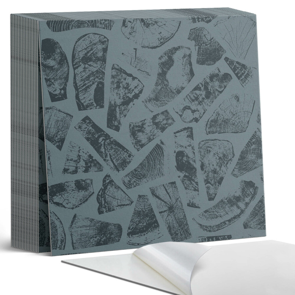 Samolepící dlaždice na podlahu Tvary inspirované dřevem