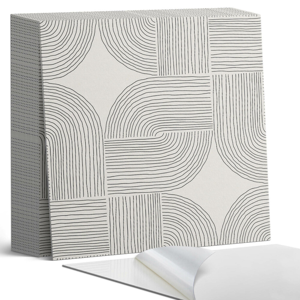 Samolepící dlaždice Abstraktní linie v geometrickém stylu