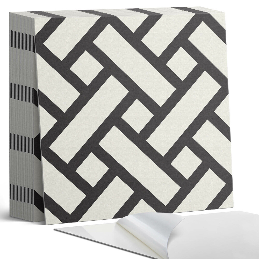 Vinylové dlaždice Propletení geometrických tvarů