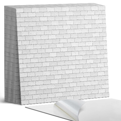 Samolepící dlaždice na podlahu Cihlové akcenty v designu