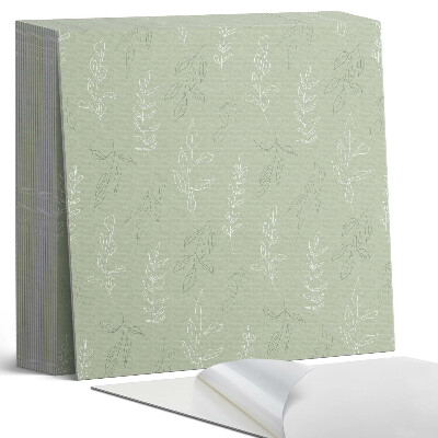 Samolepící dlaždice Rostlinný motiv