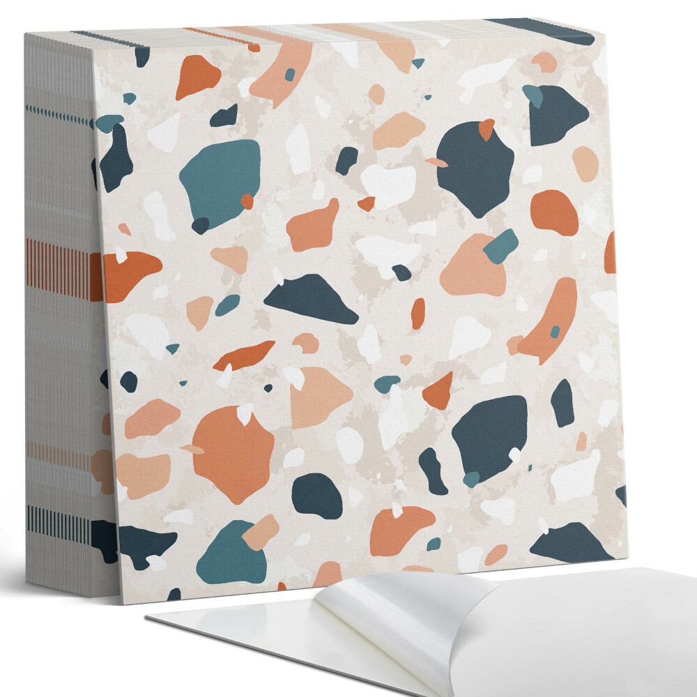 Samolepící dlaždice Abstraktní kamenný design