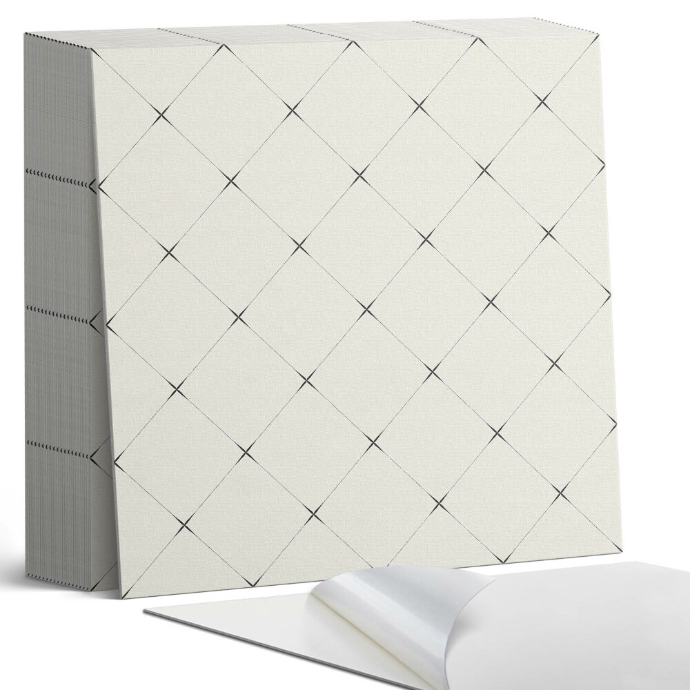 Vinylové dlaždice Geometrie kosočtverců v minimalistickém stylu