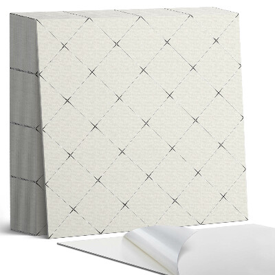 Vinylové dlaždice Geometrie kosočtverců v minimalistickém stylu