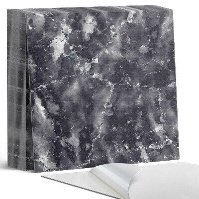 Samolepící dlaždice Mramorová kompozice s jemnými žilkami