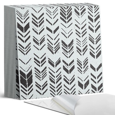 Samolepící dlaždice na podlahu Šipkový vzor v řadě