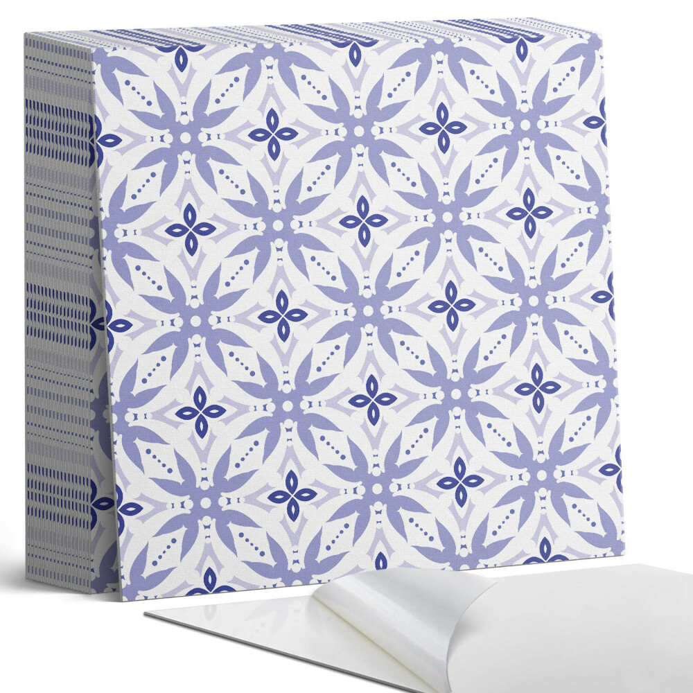 Vinylové dlaždice Květinové tvary v geometrii