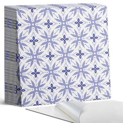 Vinylové dlaždice Květinové tvary v geometrii