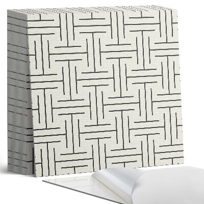 Vinylové dlaždice Moderní kostkovaný vzor