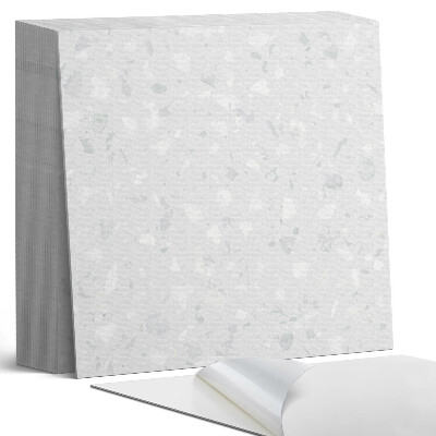 Samolepící dlaždice na podlahu Terrazzo v umělecké verzi