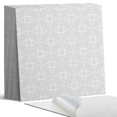 Samolepící dlaždice Síťovaný motiv v geometrické formě