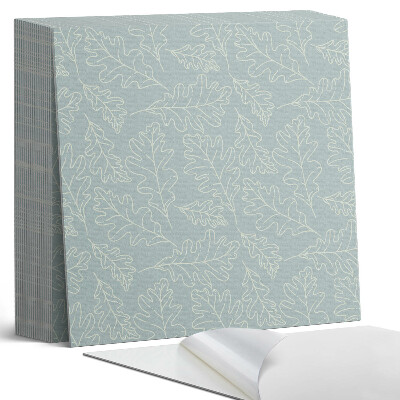 Samolepící dlaždice Motiv listu na světlém pozadí