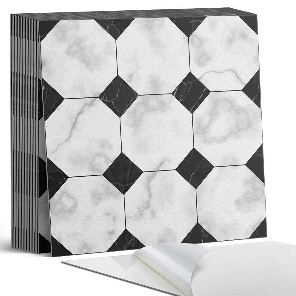 Samolepící dlaždice na podlahu Atraktivní geometrické vzory