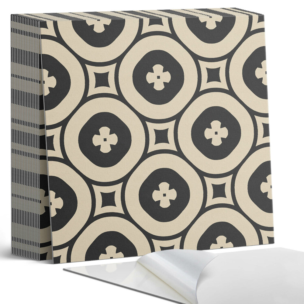 Vinylové dlaždice Geometrické obrazce ve tvaru čtverců