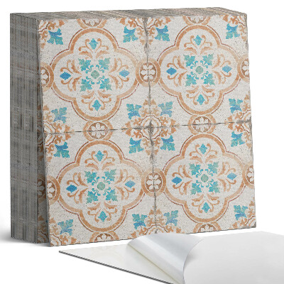 Samolepící dlaždice Květinový dekorativní motiv