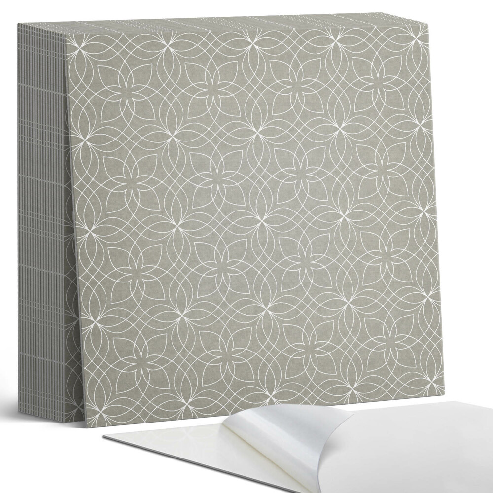 Vinylové dlaždice Květiny v moderní geometrii