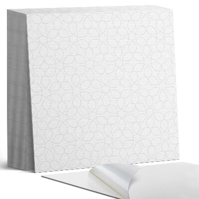 Samolepící dlaždice na podlahu Elegantní kola v minimalistickém stylu