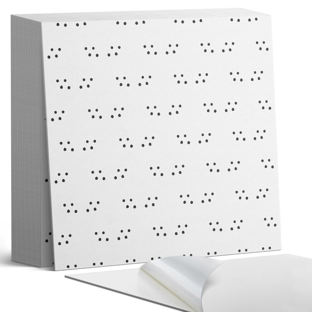 Samolepící dlaždice Tečky v harmonickém uspořádání