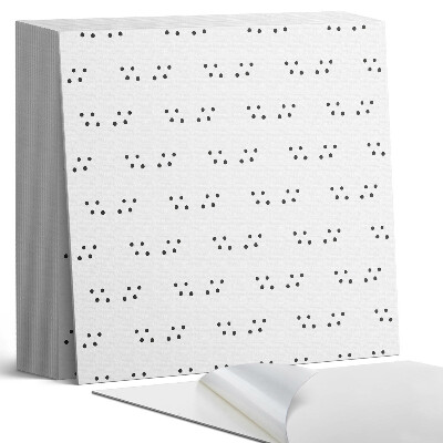 Samolepící dlaždice Tečky v harmonickém uspořádání