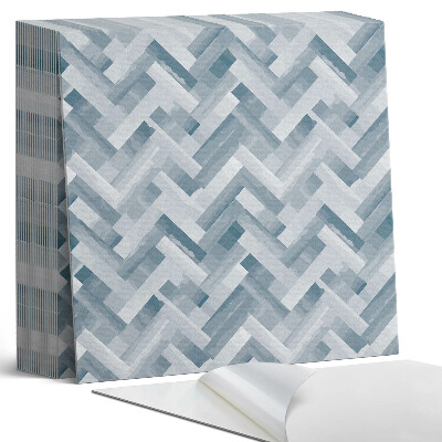 Samolepící dlaždice Cikcakové pruhy