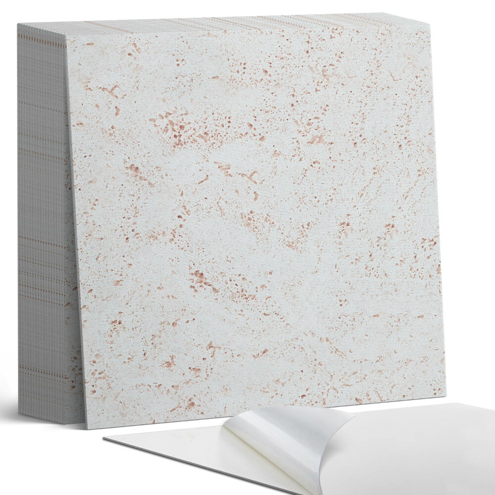 Samolepící dlaždice Přírodní odstíny kamenného vzoru