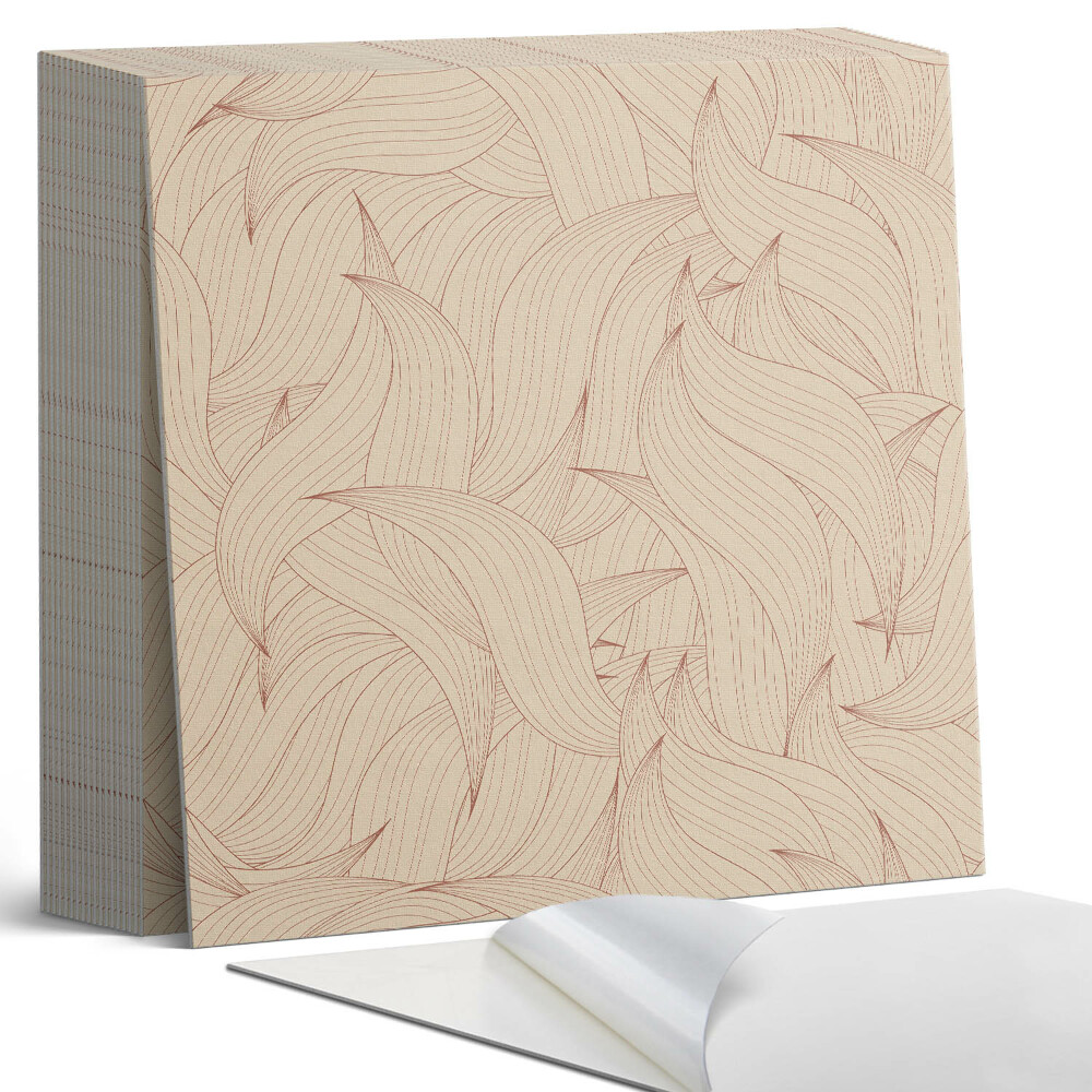 Vinylové dlaždice Vzor zakřivených čar