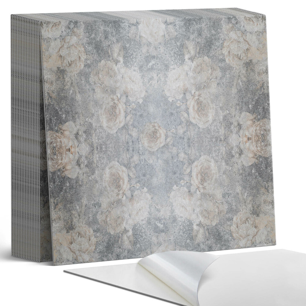 Vinylové dlaždice Květinový design