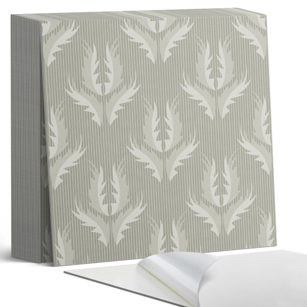 Samolepící dlaždice Sofistikovaný květinový motiv