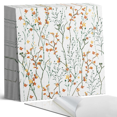 Samolepící dlaždice Návrh rostlin