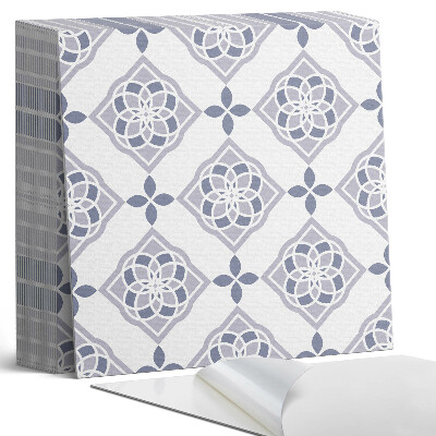 Vinylové dlaždice Geometrické kosočtverce v umělecké verzi