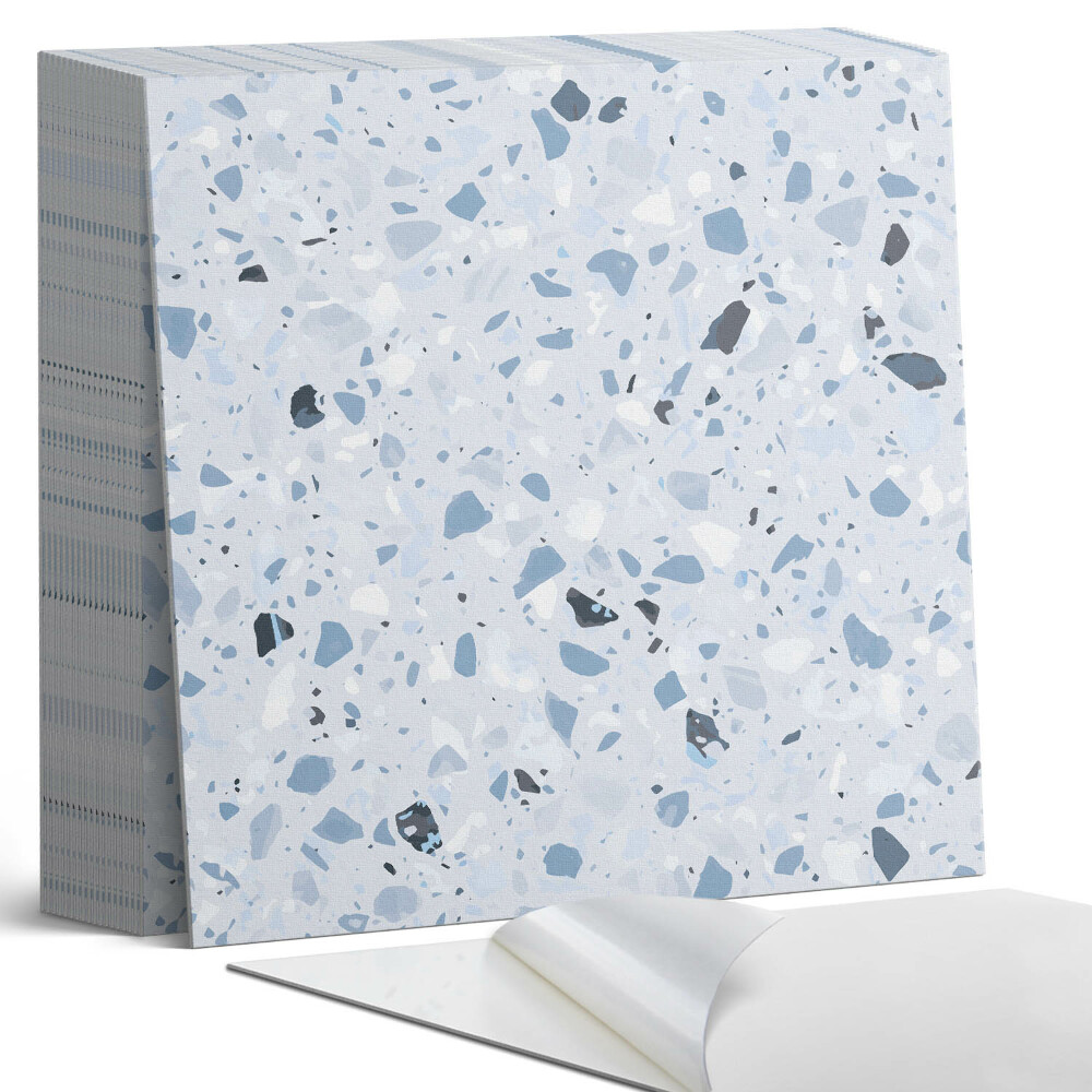 Samolepící dlaždice Grafický vzor s kamennými prvky