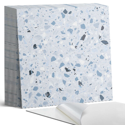 Samolepící dlaždice Grafický vzor s kamennými prvky