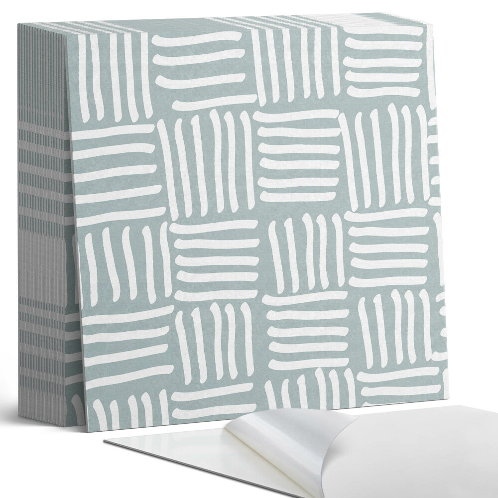 Samolepící dlaždice Abstraktní uspořádání geometrických čar