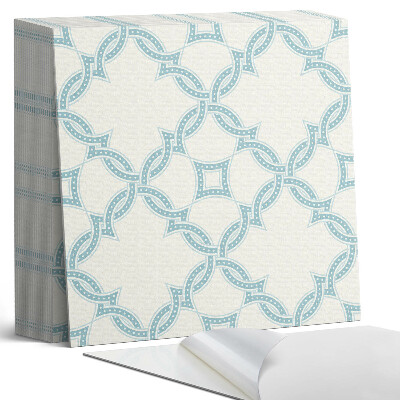 Samolepící dlaždice na podlahu Síťované výplety v uměleckém stylu