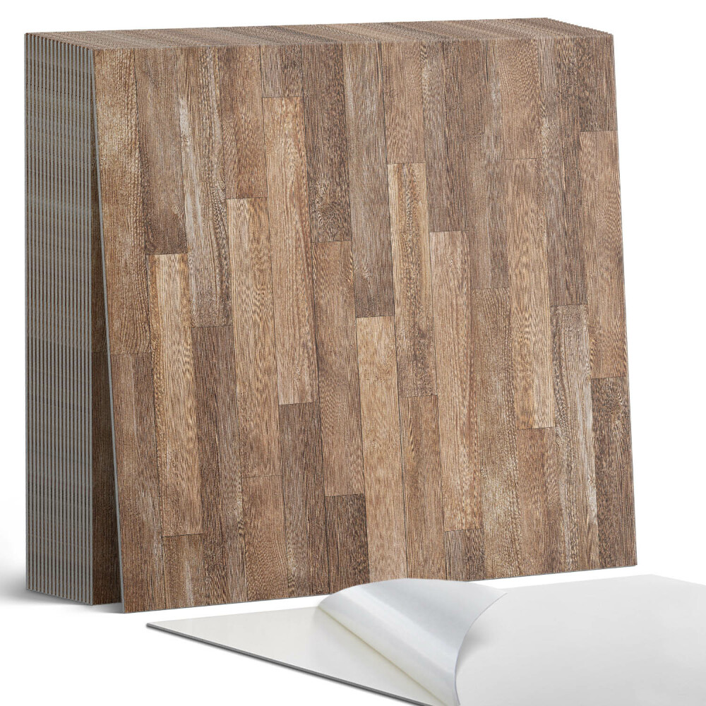 Samolepící dlaždice na podlahu Desky napodobující vzory