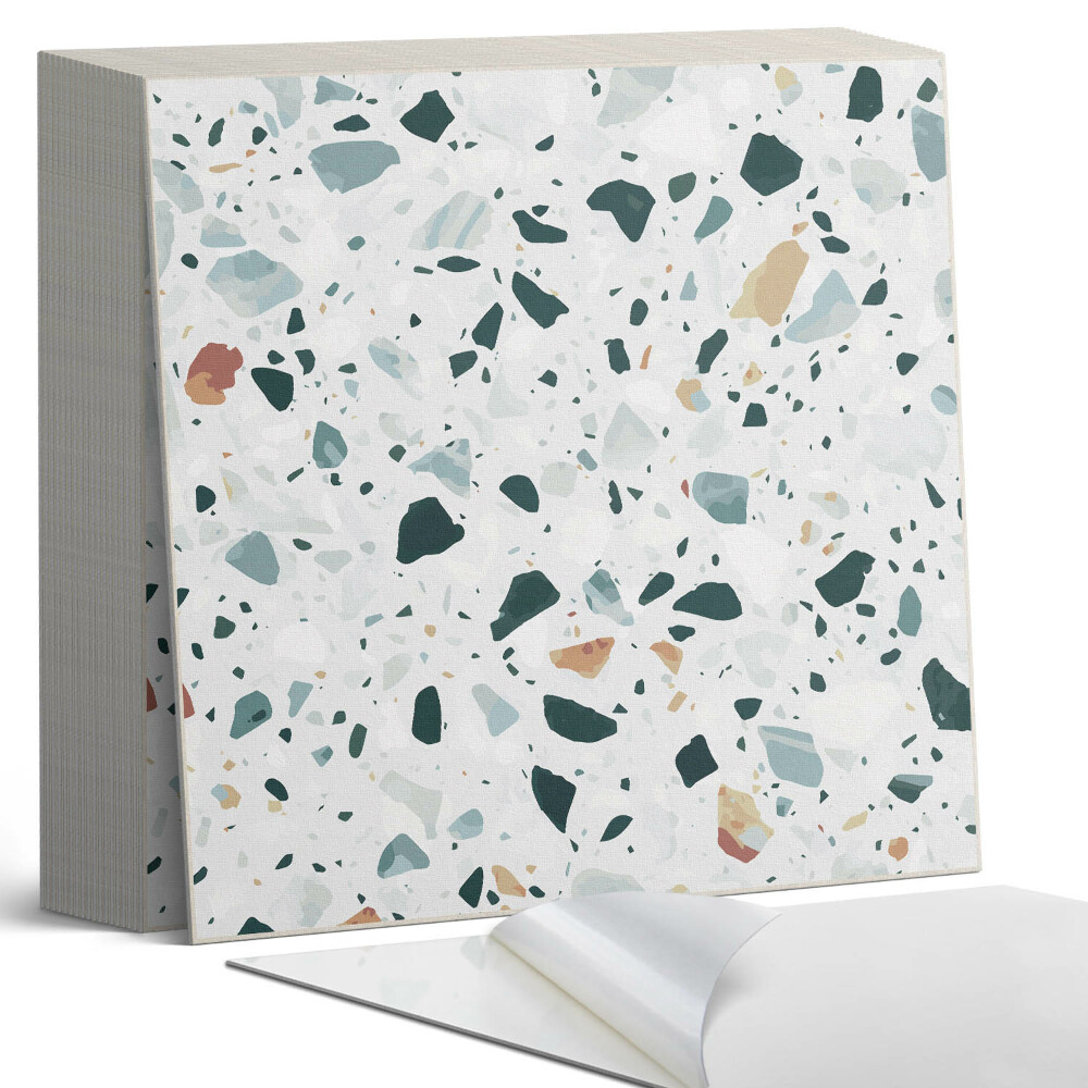 Samolepící dlaždice Kamenný vzor s jemnými prvky