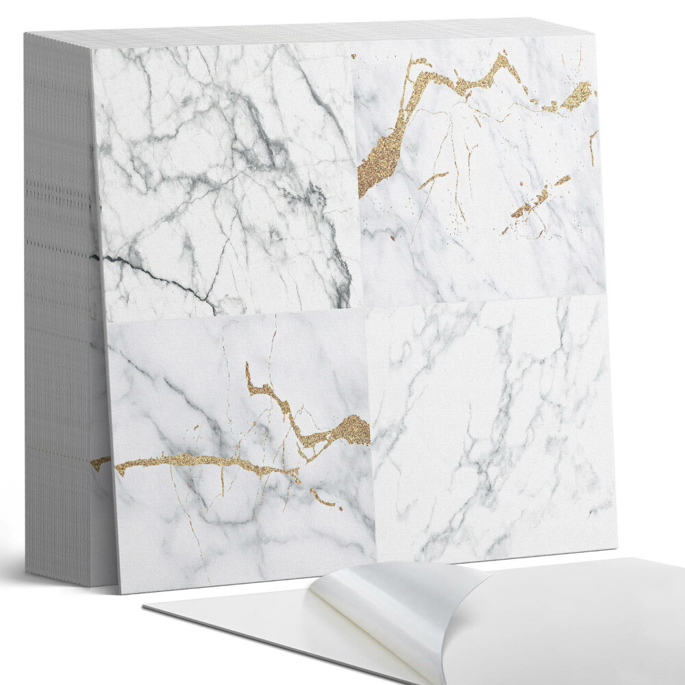 Samolepící dlaždice Mramor s elegantními žilkami