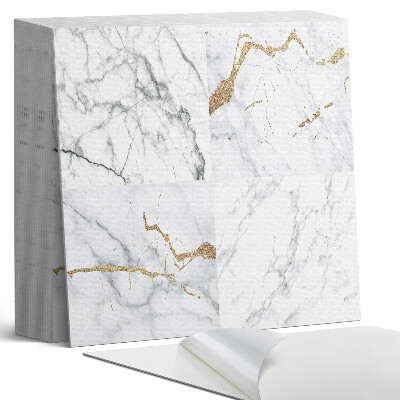 Samolepící dlaždice Mramor s elegantními žilkami