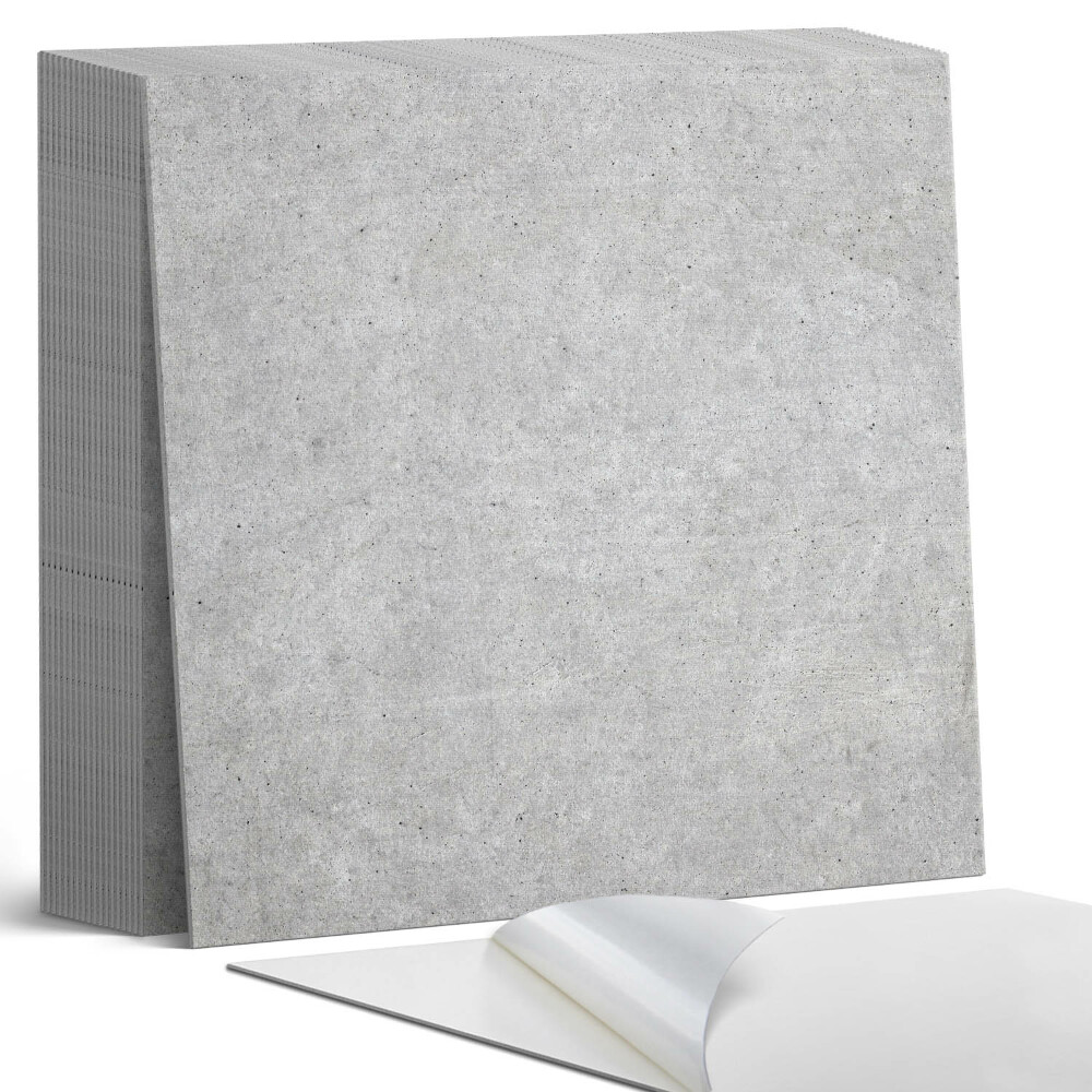 Vinylové dlaždice Grafika ze surového betonu