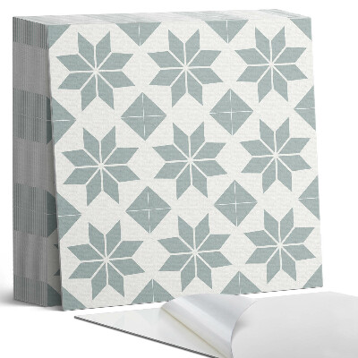 Vinylové dlaždice Geometrické květinové vzory