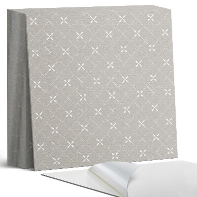 Samolepící dlaždice na podlahu Kosočtverce v moderním grafickém stylu