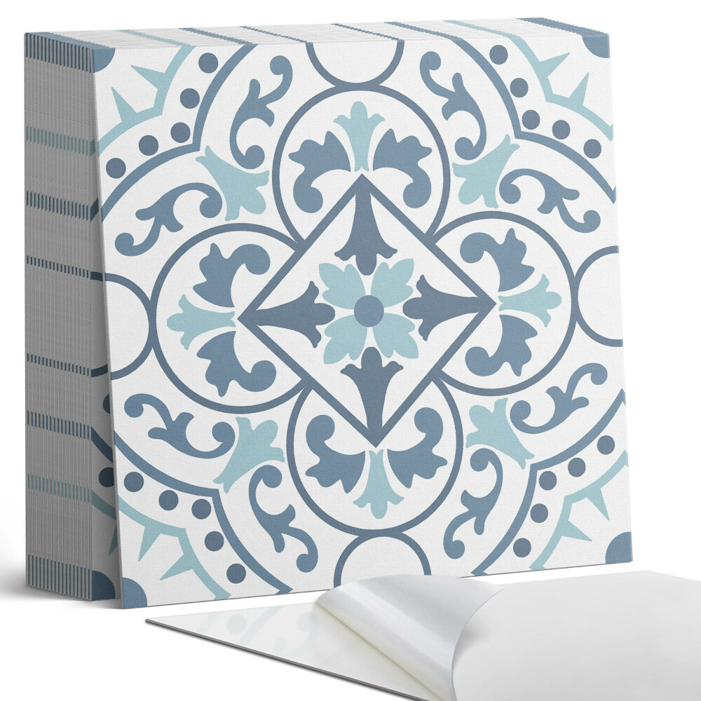 Vinylové dlaždice Rostlinné ozdoby s květinovým akcentem