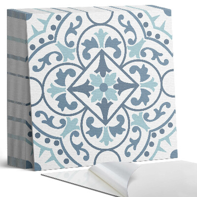 Vinylové dlaždice Rostlinné ozdoby s květinovým akcentem